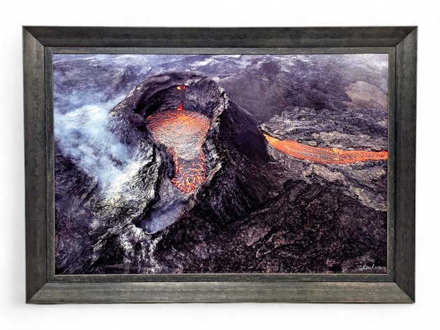 Aaron Reed “Lake of Fire” Limited Edition Metal Photographic Print
