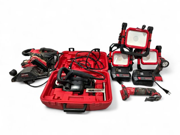Craftsman Work Lights, Planers, Belt Sander & More Power Tools