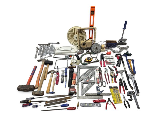 Milwaukee, Stanley, Bic & Other Pliers, Hammers, Saws, Wrenches & More
