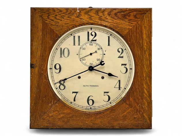 Seth Thomas 30-Day Wall Clock