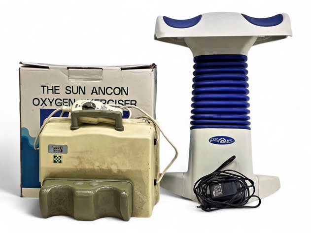 Sun Ancon Oxygen Exerciser & Back2Life Motion Massager