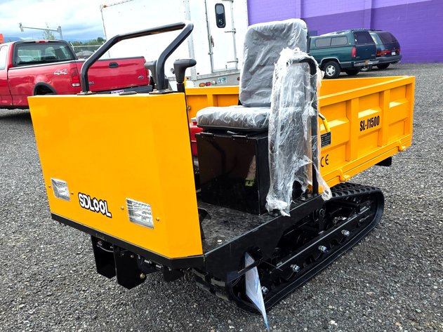 New 2,200 LB Tracked Crawler Dumper w/ Operator Seat – 2026 SDLOOL SL-J1500