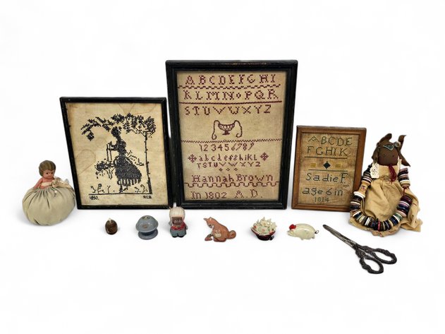 Early 19th Century Needlework Samplers & More