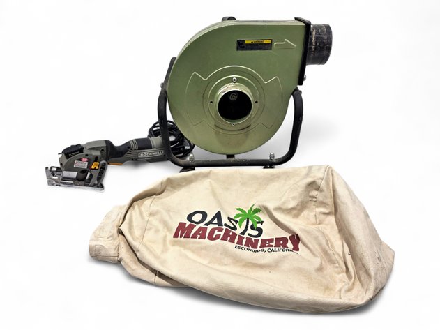 Portable Dust Collector & Rockwell Circular Saw