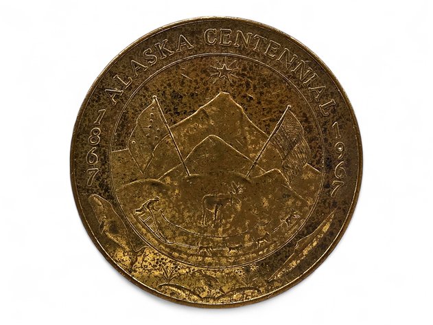 Alaska Centennial Cook Inlet Native Association Medallion