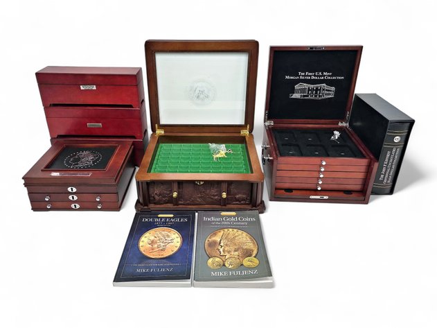 Coin Collection Cases & Album & Mike Fuljenz Coin Guides