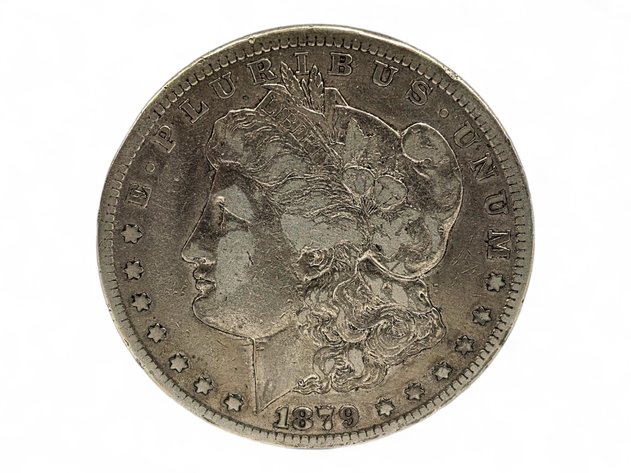 1879-CC Morgan Silver Dollar