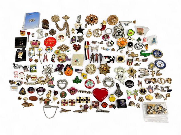 Pins, Brooches & Other Costume Jewelry