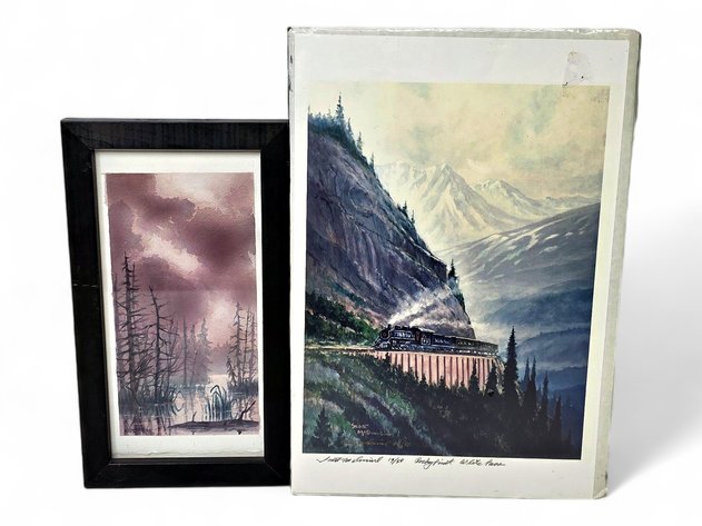 Don Kolstad Watercolor Painting & Scott McDaniel 