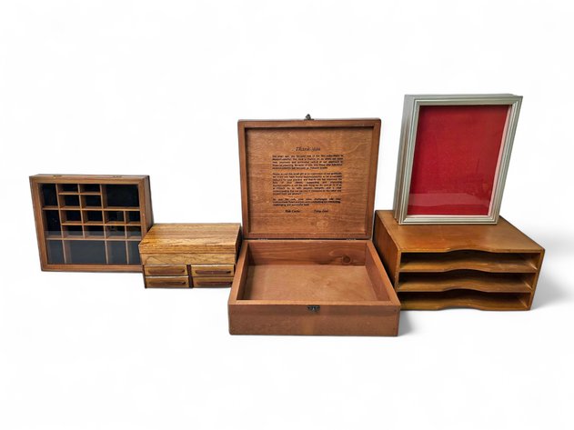 Wooden Champagne Case, Shadowbox Display Case, Curio Case & More
