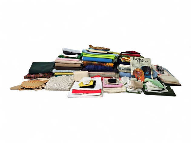 Fabric Remnants, Paper Patterns & 