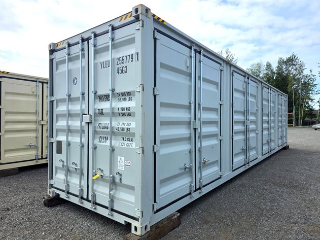 One-Trip High Cube 40' Container w/ Side Doors - YLEU 255779 45G3