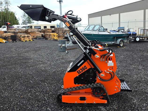 New 2026 MS36C 13.5 HP Mini Tracked Skid Steer Loader w/ Bucket – MMS