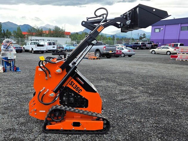 New 2026 MS36C 13.5 HP Mini Tracked Skid Steer Loader w/ Bucket – MMS