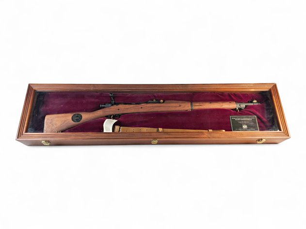 WWII Victory Commemorative Springfield M1903 .30-06 Bolt-Action Limited Edition Cased Collector Rifle