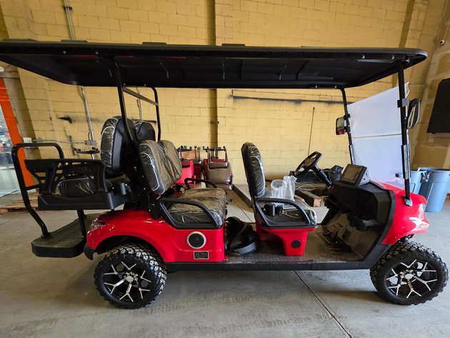 UNASSEMBLED New 6-Passenger Off-Road Electric Golf Cart – 2026 SDLOOL SL-GC42S
