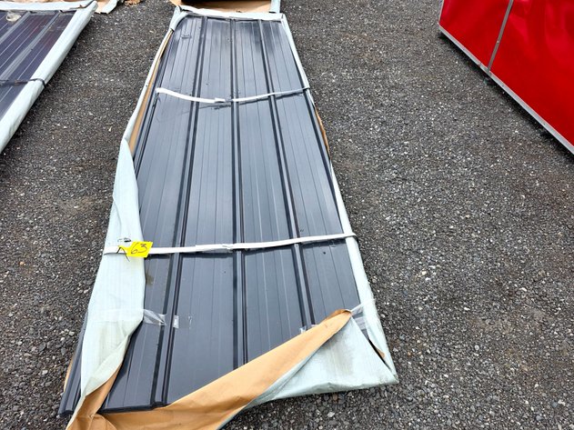 12’ x 3' Galvalume Steel Siding/Roofing Sheets (Quantity of 50) - SKLP - SK-H50