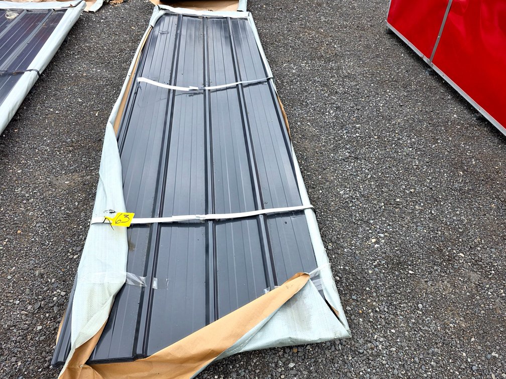 12’ x 3' Galvalume Steel Siding/Roofing Sheets (Quantity of 50) - SKLP - SK-H50