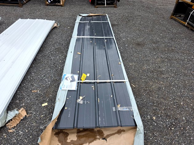 12’ x 3' Galvalume Steel Siding/Roofing Sheets (Quantity of 50) - SKLP - SK-H50