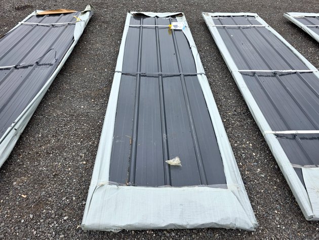 12’ x 3' Galvalume Steel Siding/Roofing Sheets (Quantity of 50) - SKLP - SK-H50
