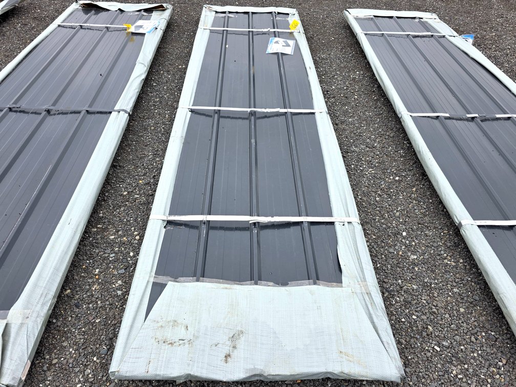 12’ x 3' Galvalume Steel Siding/Roofing Sheets (Quantity of 50) - SKLP - SK-H50