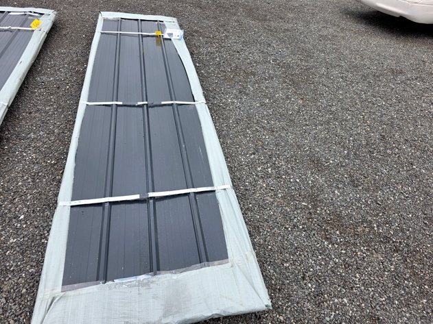 12’ x 3' Galvalume Steel Siding/Roofing Sheets (Quantity of 50) - SKLP - SK-H50