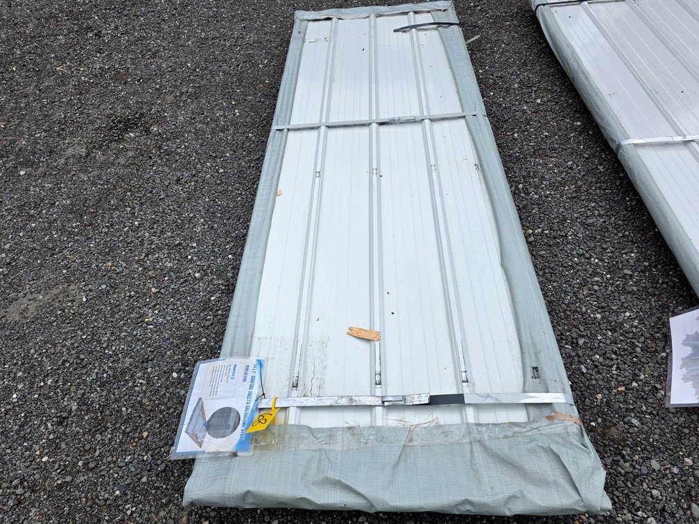 9.8’ x 3' Galvalume Steel Siding/Roofing Sheets (Quantity of 50) - SKLP - SK-XH50
