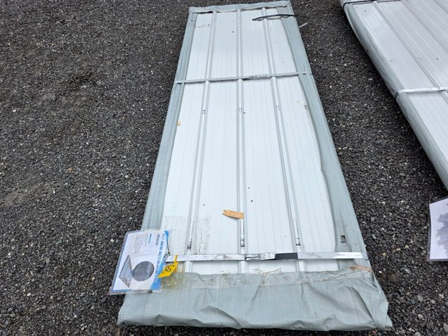 9.8’ x 3' Galvalume Steel Siding/Roofing Sheets (Quantity of 50) - SKLP - SK-XH50
