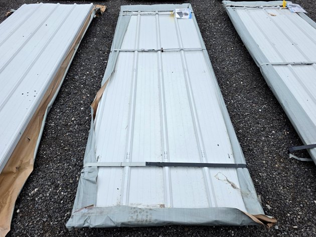 9.8’ x 3' Galvalume Steel Siding/Roofing Sheets (Quantity of 50) - SKLP - SK-XH50