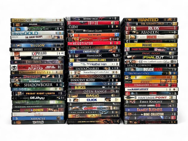 DVDs - Daredevil, The Terminal, Matrix Reloaded & More
