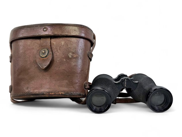 1942 Westinghouse Binoculars w/ Leather Case