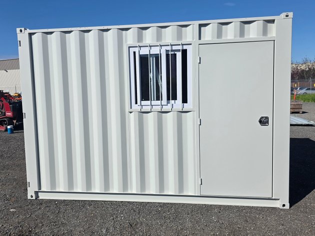 One-Trip 12' Container w/ Window & Doors- CTTN 012302