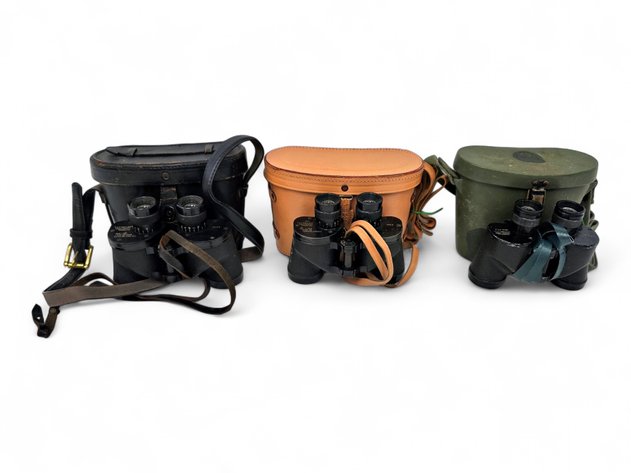 Universal Camera Corp. World War II-Era Binoculars w/ Cases
