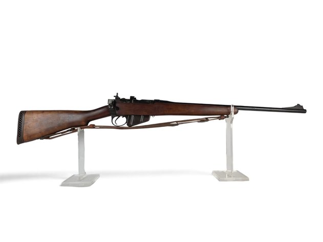 Lee Enfield No. 4 Mk I* .303 British Sporterized Bolt-Action Rifle