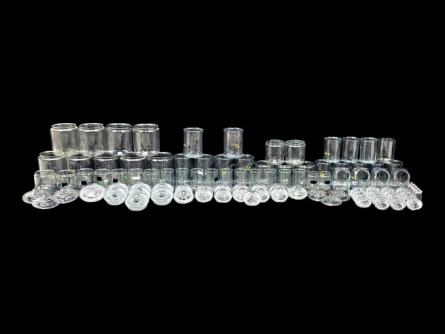 Glass Candy Jars & Lids