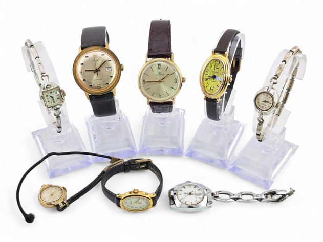 Wristwatches - Hamilton, Timex, Orvin & More