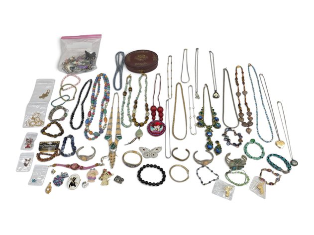 Statement Necklaces, Funky Earrings, Bracelets & More