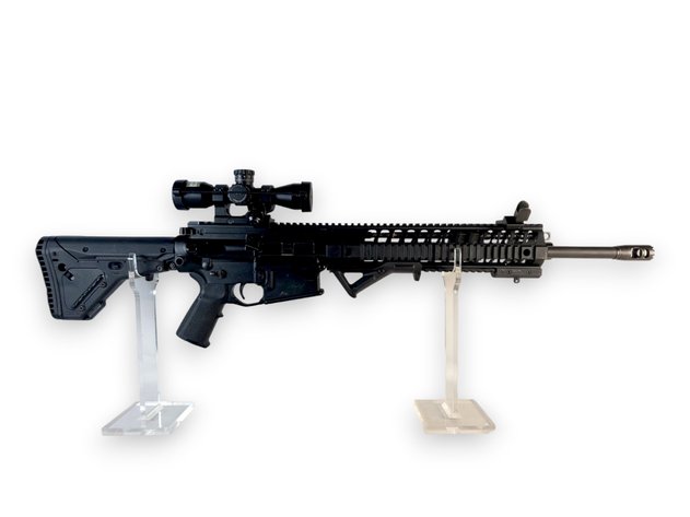 SIG Sauer SIG716 7.62 NATO Semi-Automatic Rifle with Nikon P-223 3-9×40 Scope