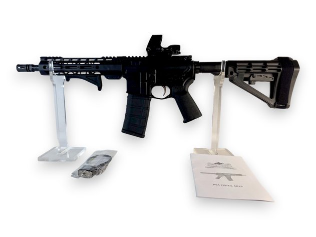 Palmetto State Armory PA-15 5.56 NATO Semi-Automatic Pistol with Tacticon Reflex Sight