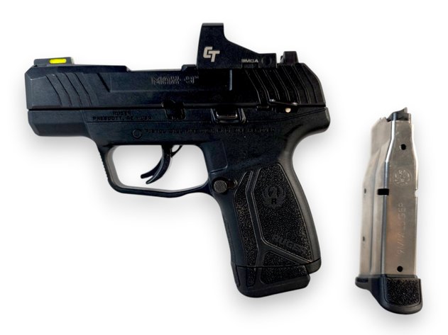 Ruger MAX-9 9mm Striker-Fired Pistol with Crimson Trace Micro Red-Dot Sight