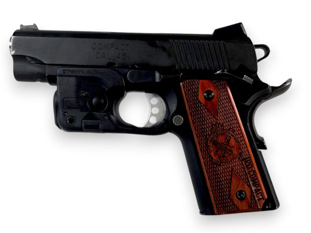 Springfield Armory Range Officer Compact .45 Auto 1911 Pistol with Streamlight TLR-6