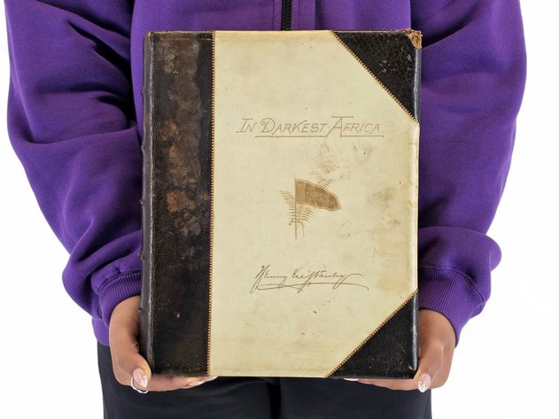 Henry M. Stanley Signed In Darkest Africa, 1890 Deluxe, Vol. I