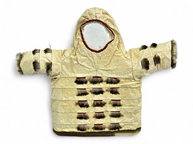 St. Lawrence Island Miniature Seal Gut Parka