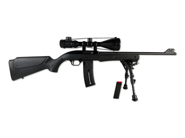 Rossi RS22 .22 LR Semi-Automatic Rifle with VLIFE 3-9x56EG Scope & Bipod