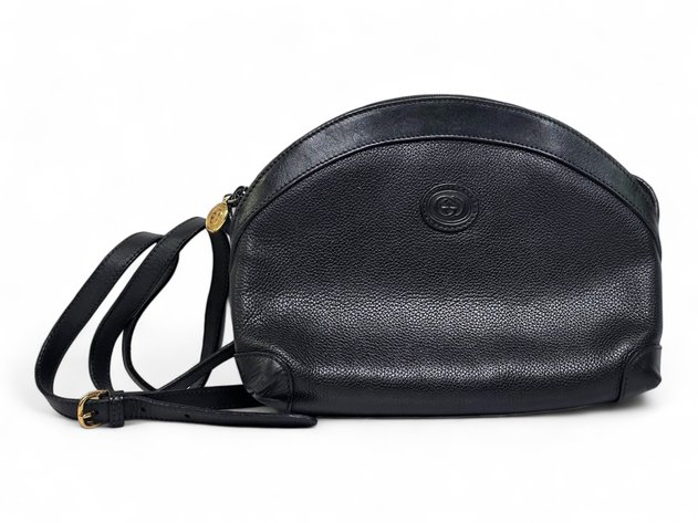 Vintage Gucci Half-Moon Leather Purse