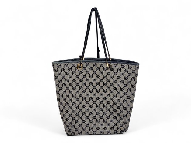Gucci Monogram Canvas Tote Bag