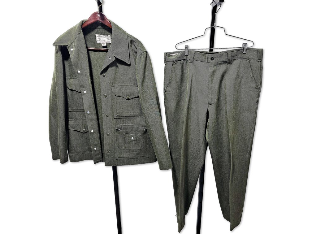 Men's Filson Wool Jacket & Pants - Size 46 & 42x30