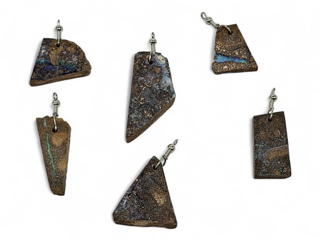 Opal-Matrix Pendants w/ Bails