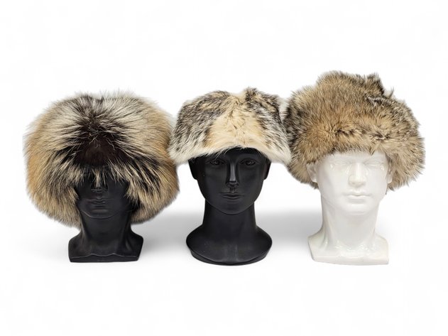 Fox, Wolf & Coyote Fur Hats
