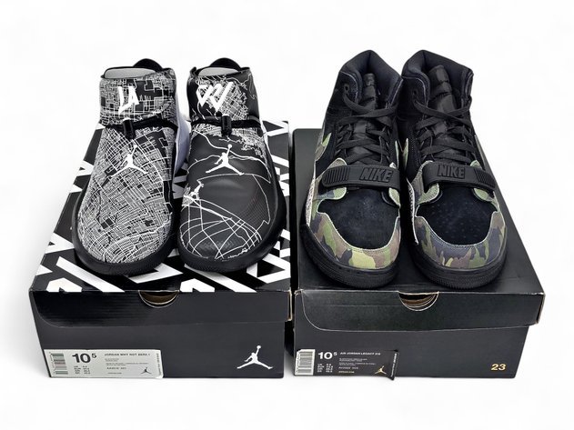 Jordan Why Not Zer0.1& Air Jordan Legacy 312 Shoes - Size 10.5